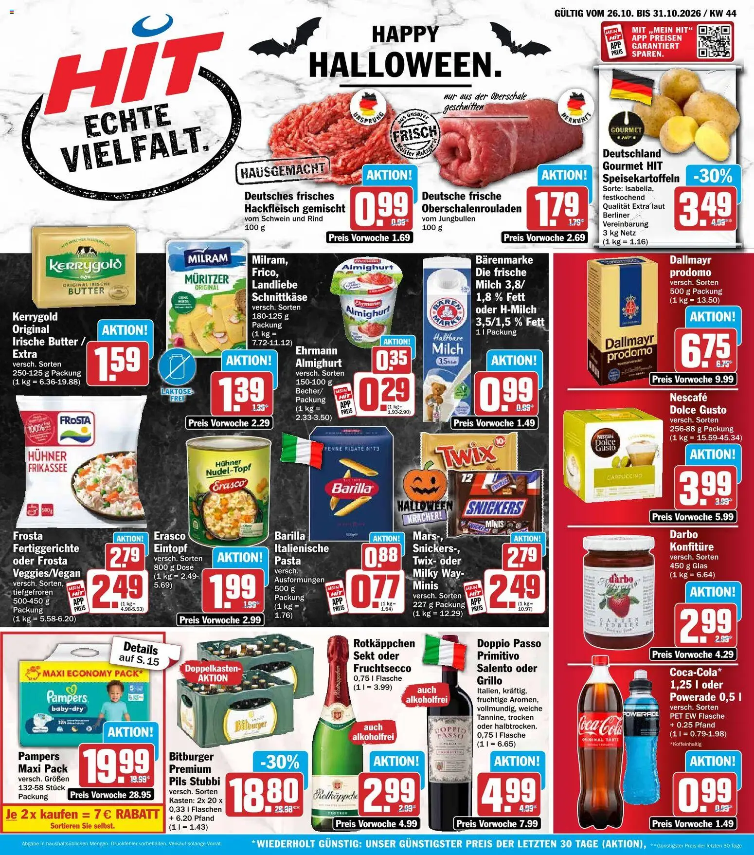 HIT Prospekt - Seite 1 - gültig ab 26.10.2026