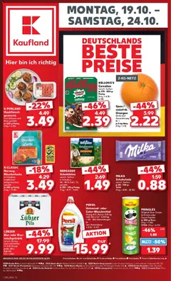 Vorschau Kaufland Prospekt gültig ab 19.10.2026