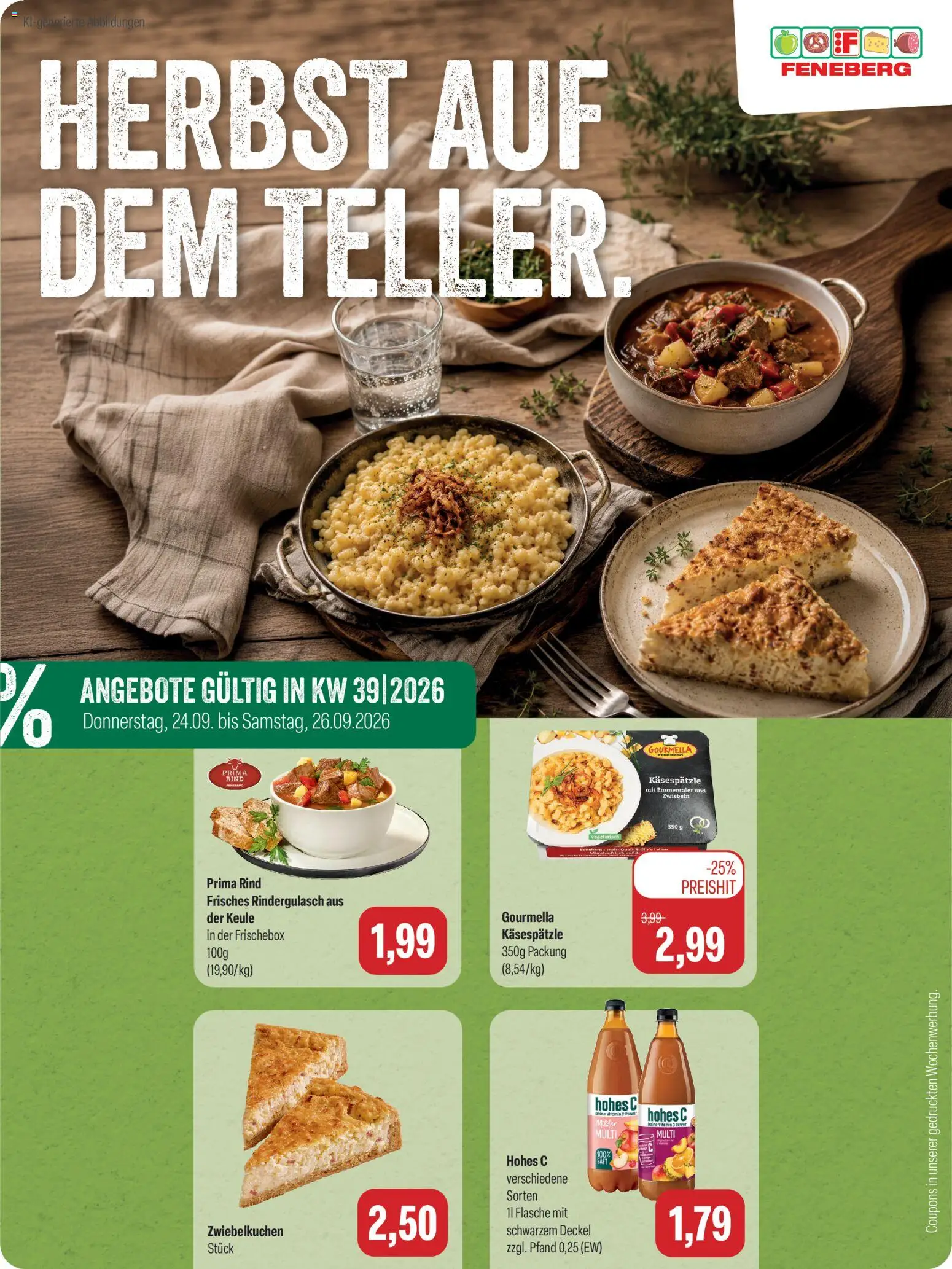 Feneberg Angebote - Seite 1 - gültig ab 24.09.2026