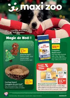 Aperçu Maxi ZOO catalogue valable à partir du 28/10/2026