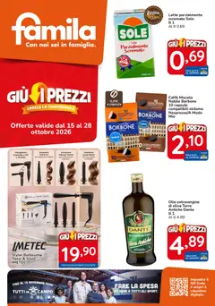 Anteprima Famila volantino valida dal 15/10/2026