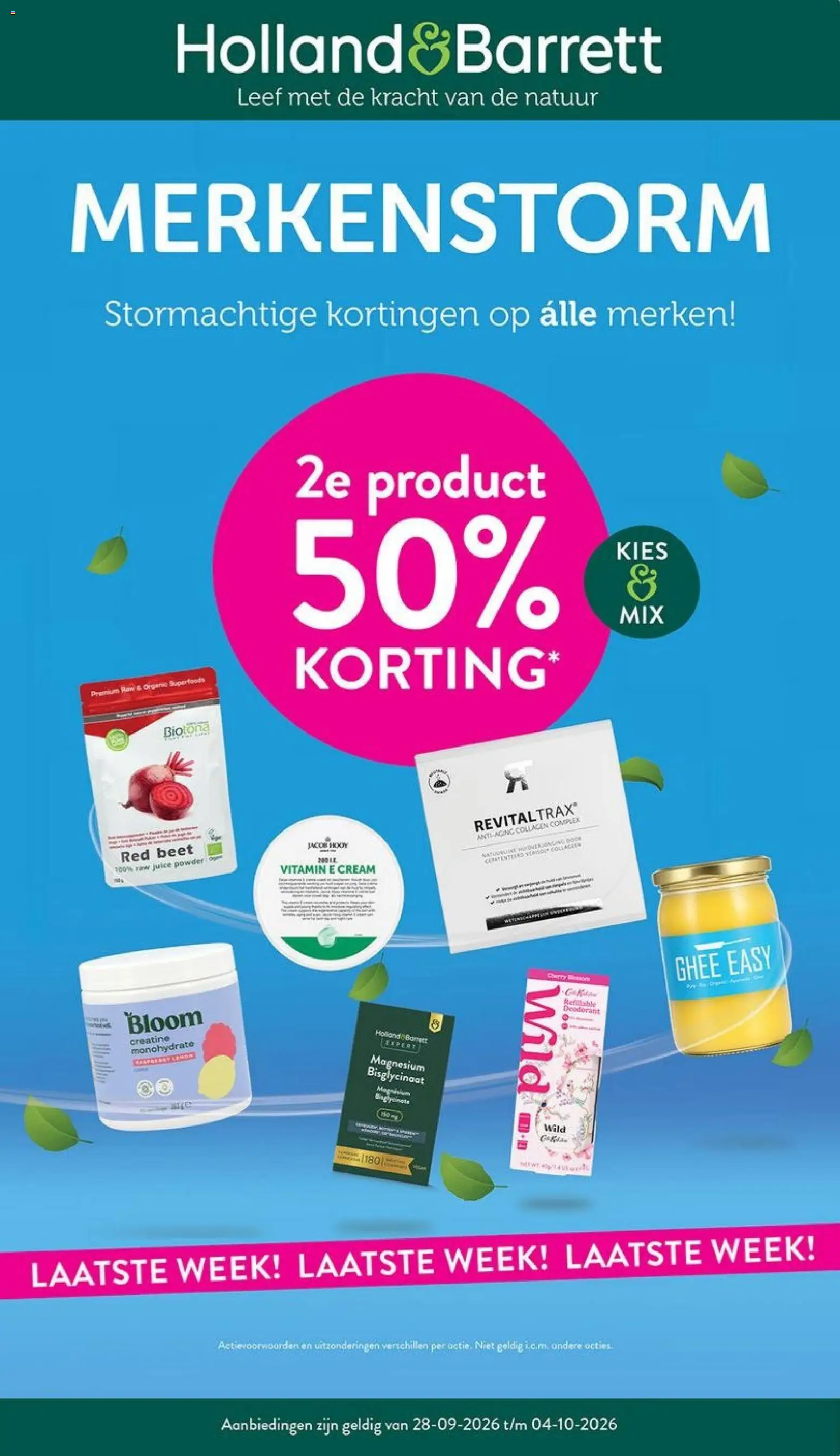 Holland & Barrett folder - pagina 1- geldig vanaf 28-09-2026