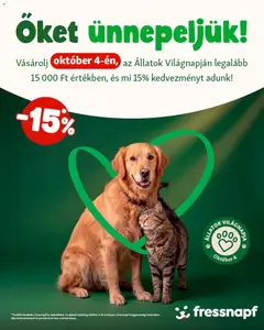 Előnézet Fressnapf akciós újság érvényes 2026.10.04.-tól