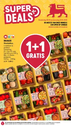 Delhaize folder geldig vanaf 08/10/2026