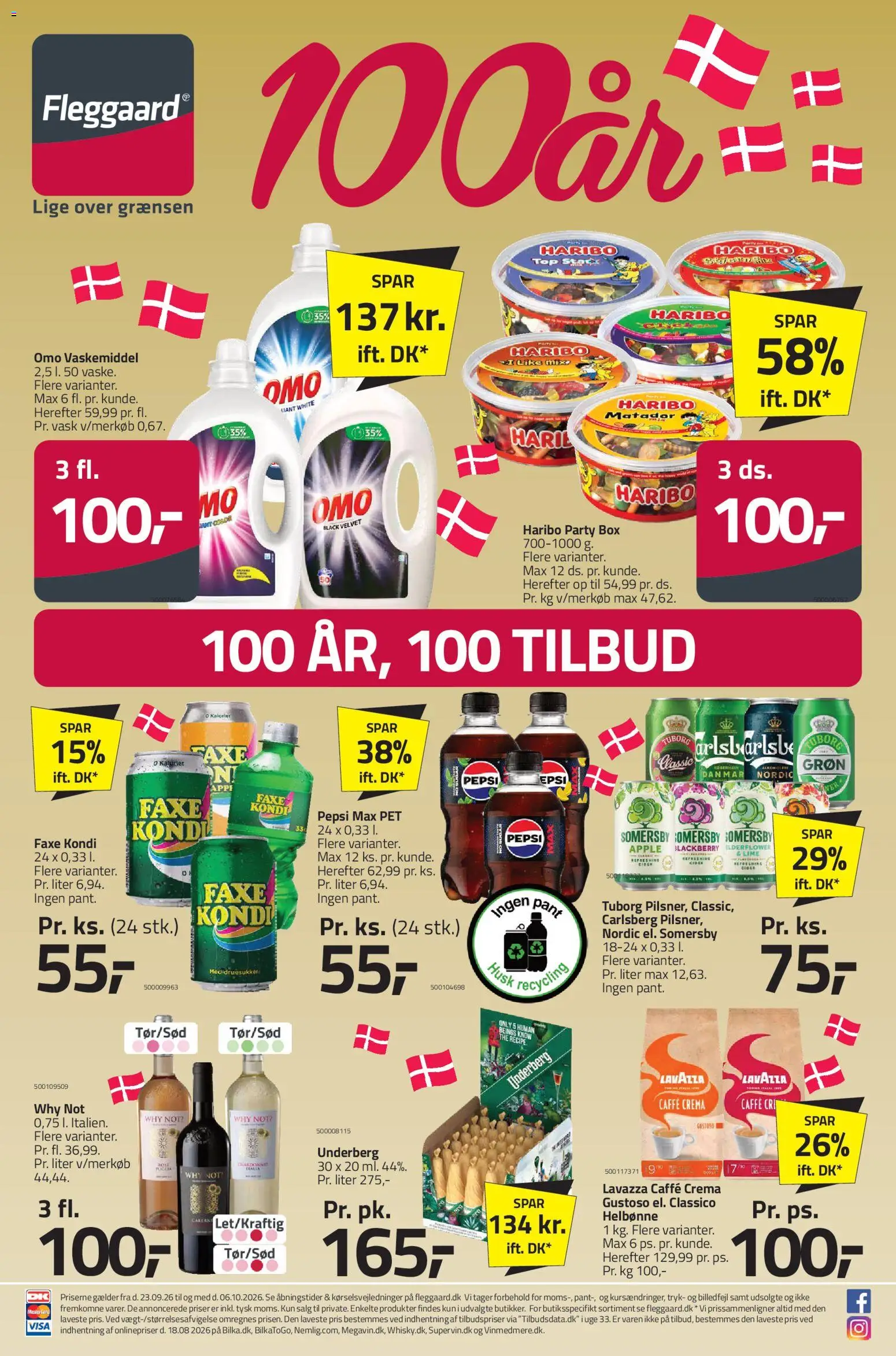 Fleggaard - Tilbudsavis - side 1- gyldig fra 23/09/2026