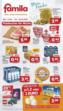 Vorschau Famila Nordwest Prospekt gültig ab 21.09.2026
