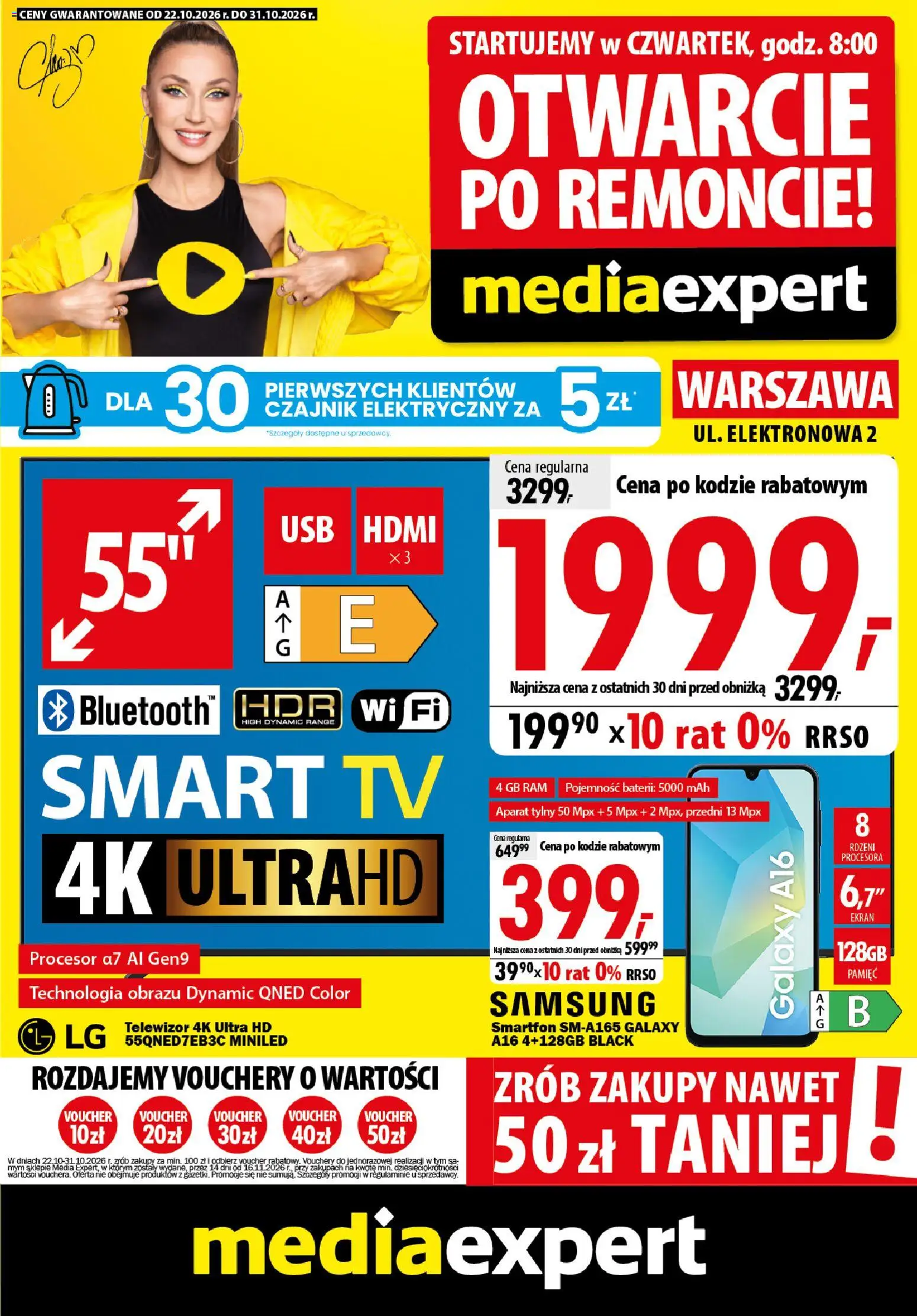 Mediaexpert promocje - strona 1- ważny od 22.10.2026