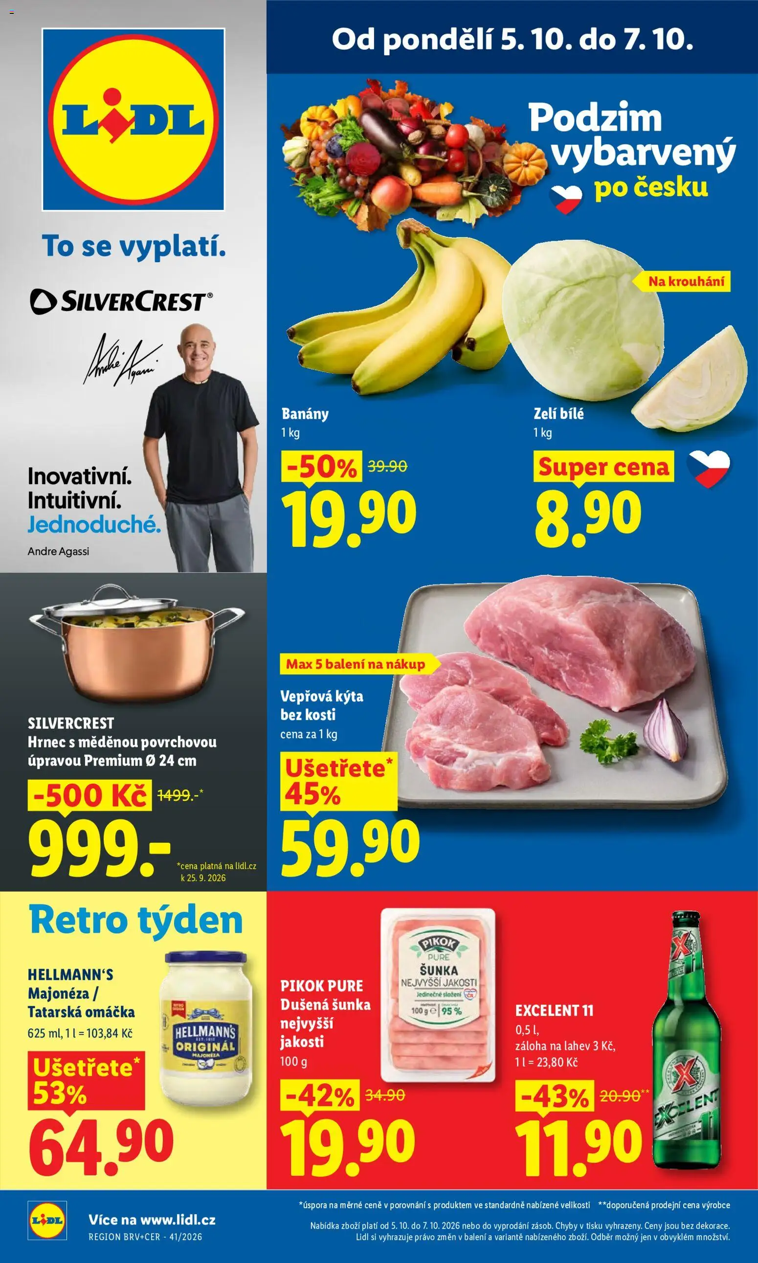Lidl leták - strana 1- platný od 05.10.2026