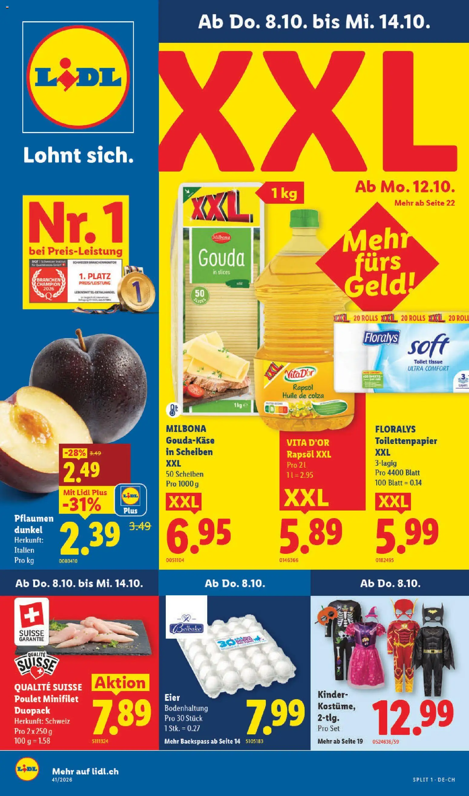 Lidl aktionen - Seite 1- gültig ab 08.10.2026