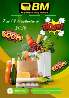 Vista previa del folleto BM Supermercados Folleto válido desde 07/09/2026