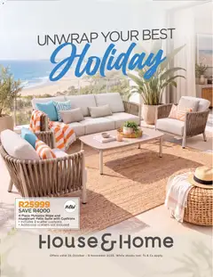 Preview House and Home Specials valid from 26/10/2026