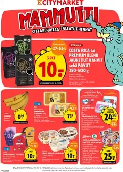 Esikatselu K-Citymarket tarjoukset voimassa alkaen 08/10/2026
