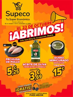 Vista previa del folleto Supeco - folleto válido desde 22/10/2026