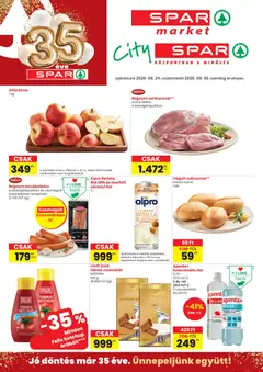 Előnézet Spar Market akciós újság érvényes 2026.09.24.-tól