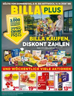 Vorschau Billa Plus Flugblatt gültig ab 08.10.2026