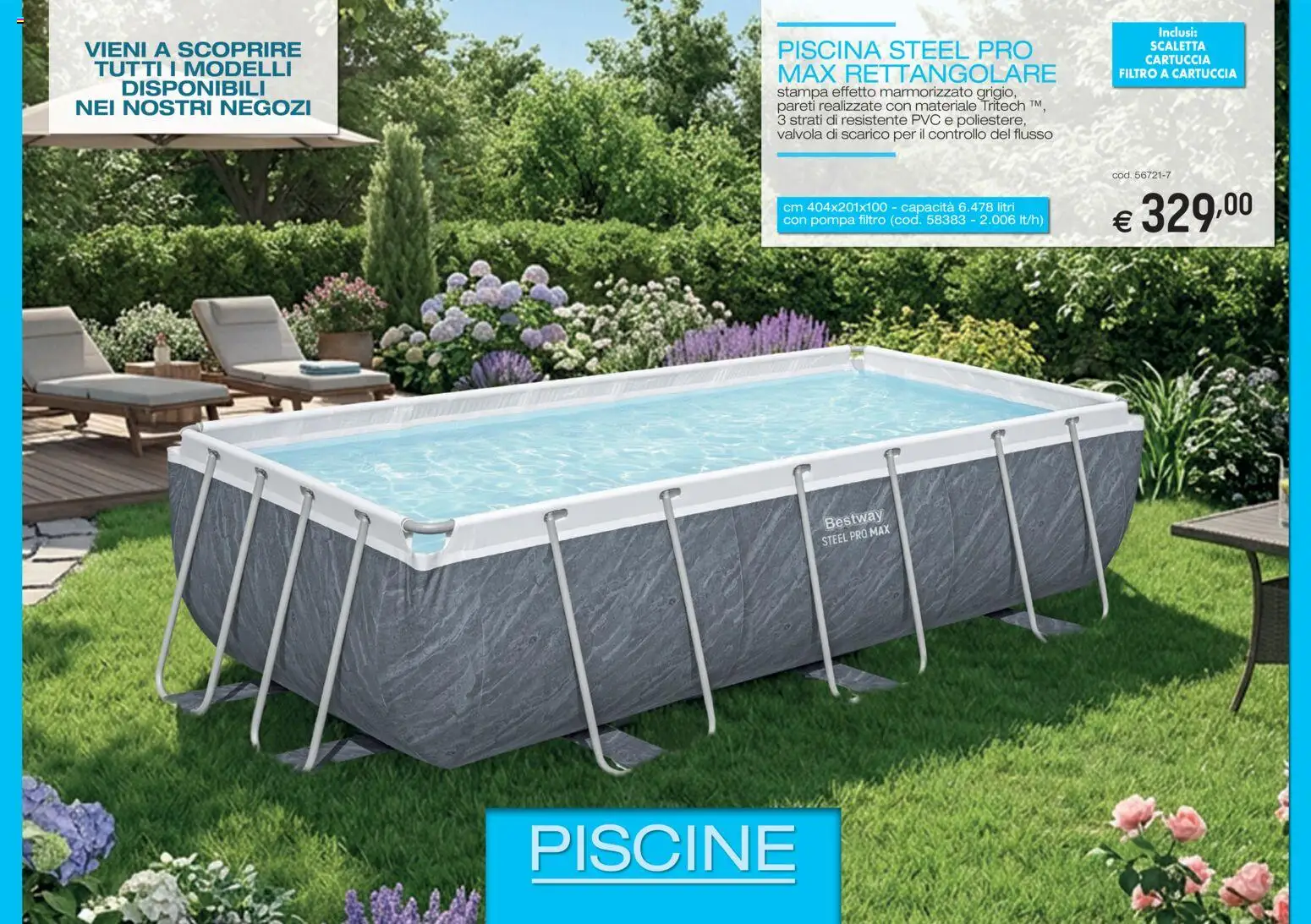 Brico OK volantino Piscine - pagina 1 - valido dal 05/03/2026