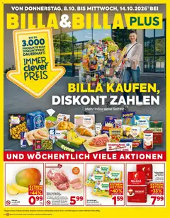 Vorschau Billa Flugblatt gültig ab 08.10.2026