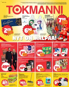 Esikatselu Tokmanni tarjoukset voimassa alkaen 12/10/2026