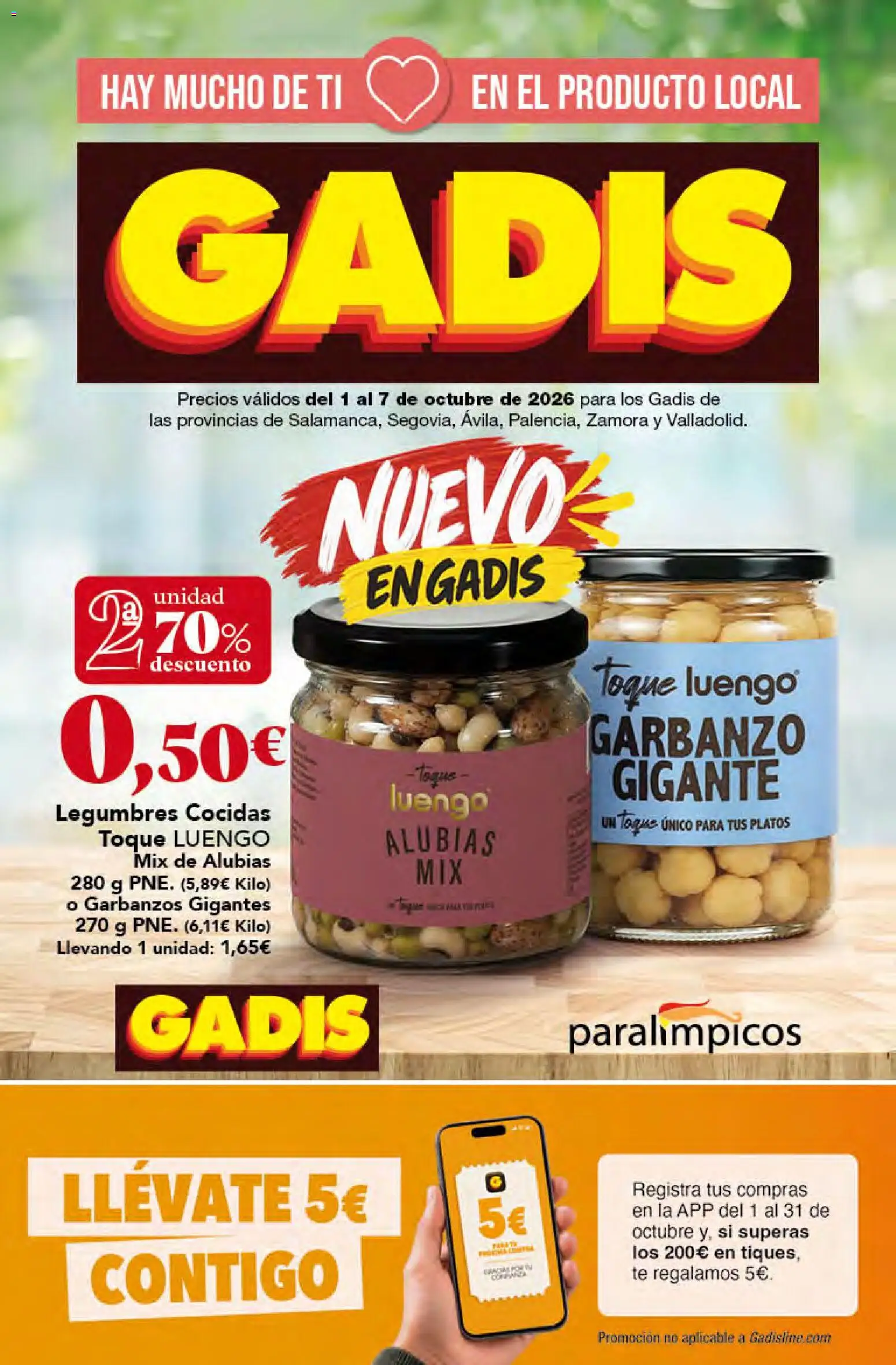 Gadis - folleto - Página de 1 - Válido desde 01/10/2026