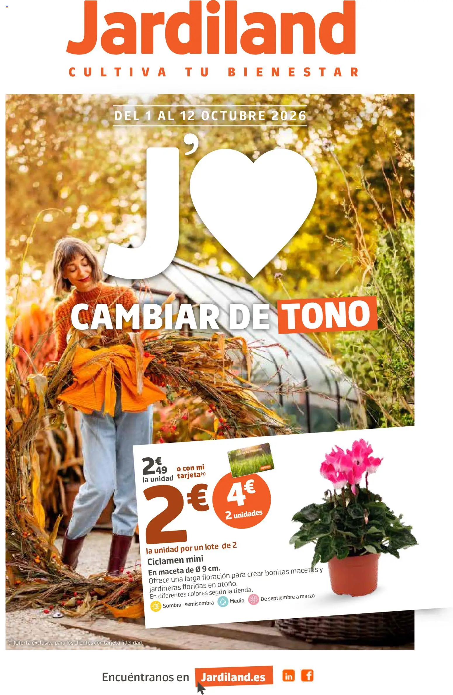 Jardiland folleto - Página de 1 - Válido desde 01/10/2026