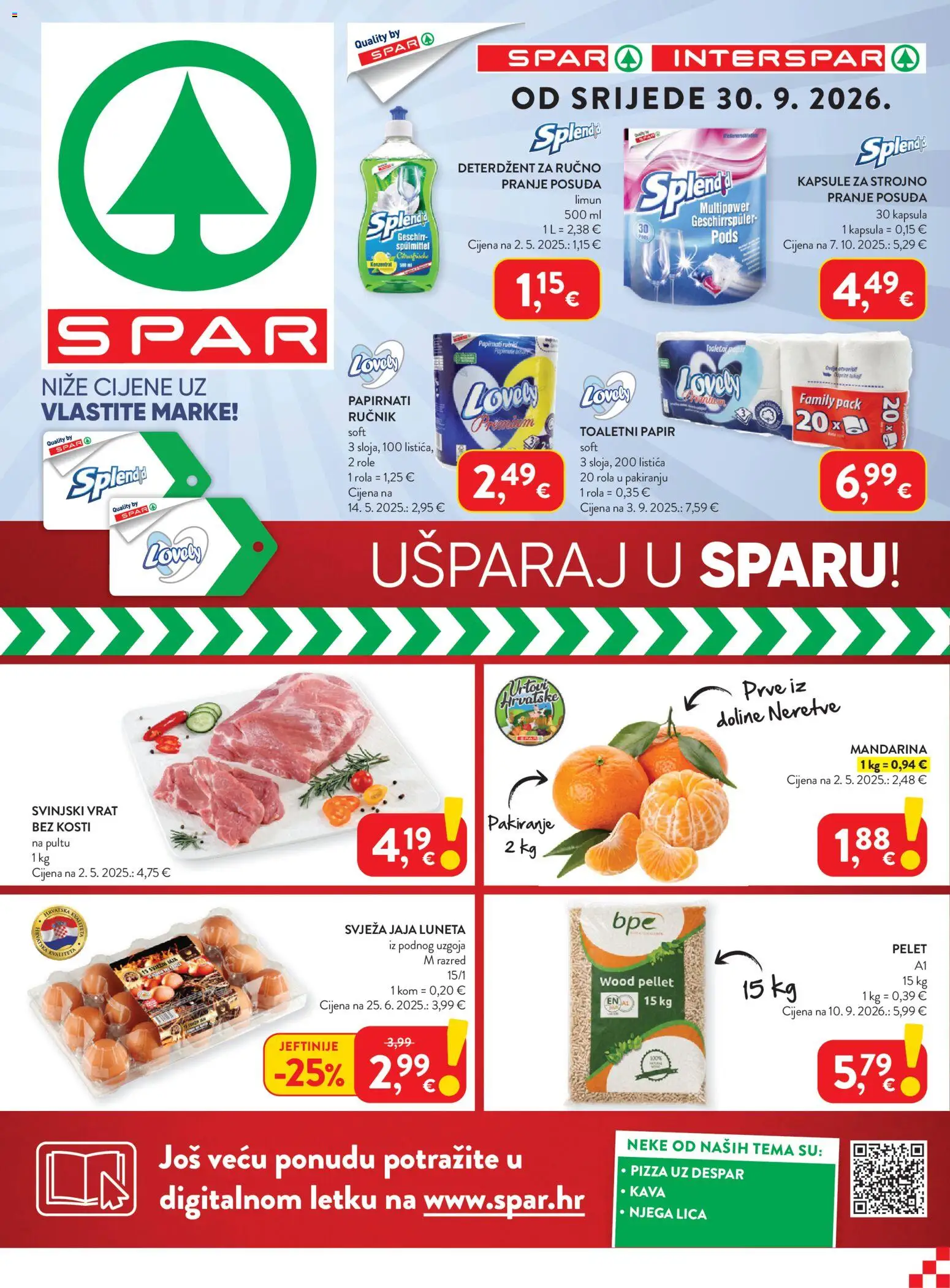 Spar Katalog - stranica 1- važeći od 30.09.2026