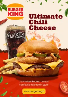 Esikatselu Burger King tarjoukset voimassa alkaen 05/10/2026