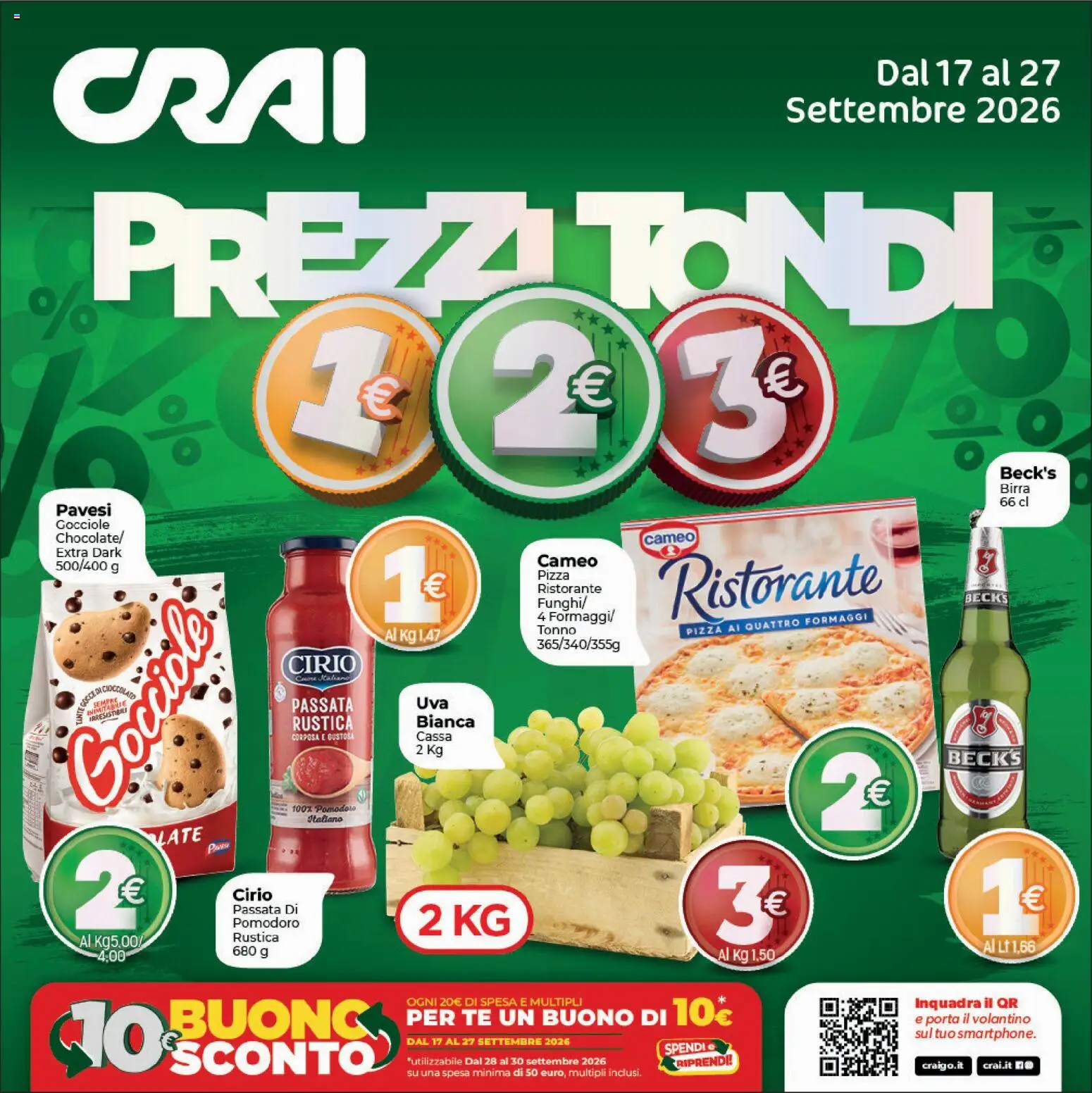 CRAI volantino - pagina 1 - valido dal 17/09/2026