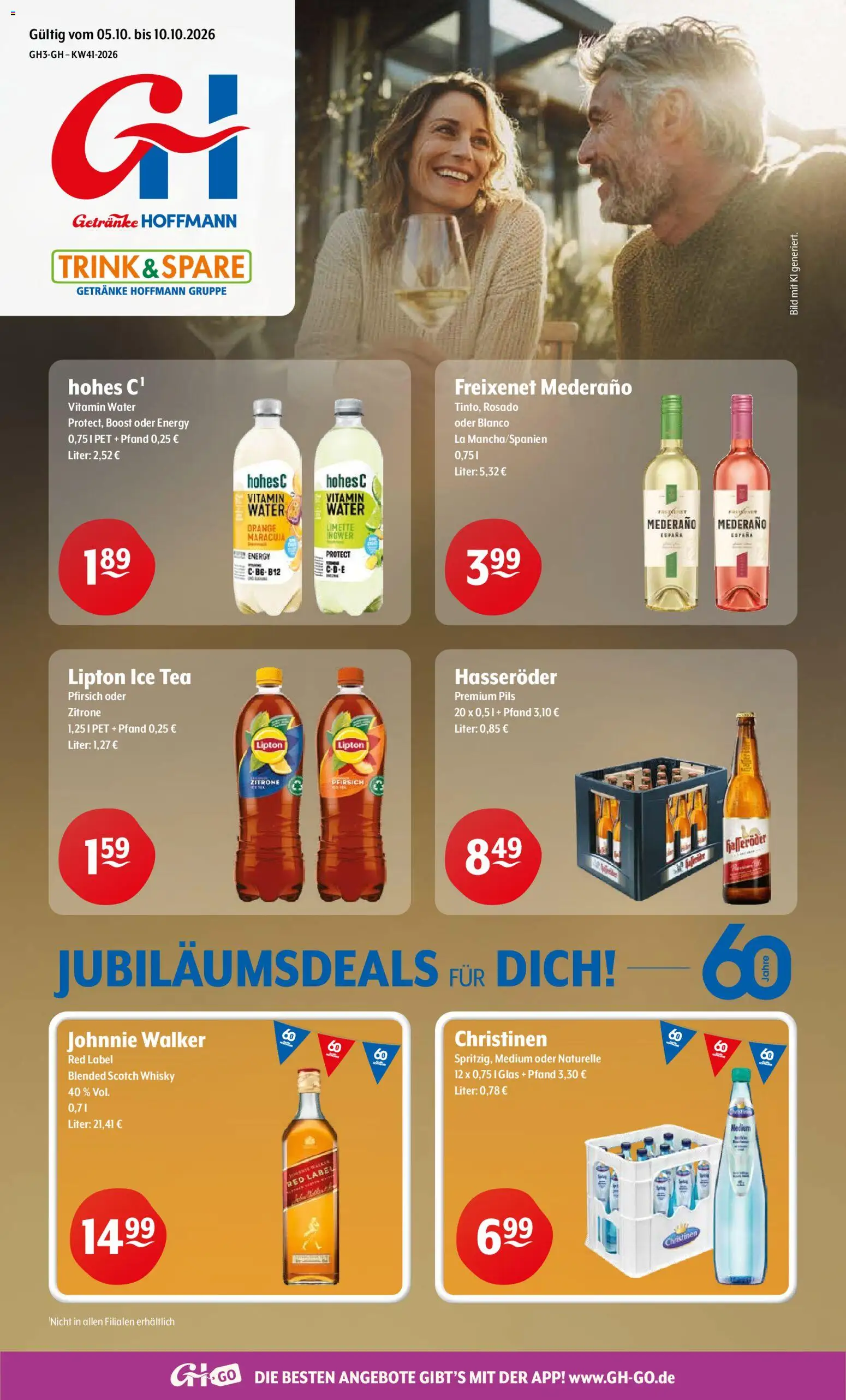Trink und Spare Prospekt - Seite 1 - gültig ab 05.10.2026