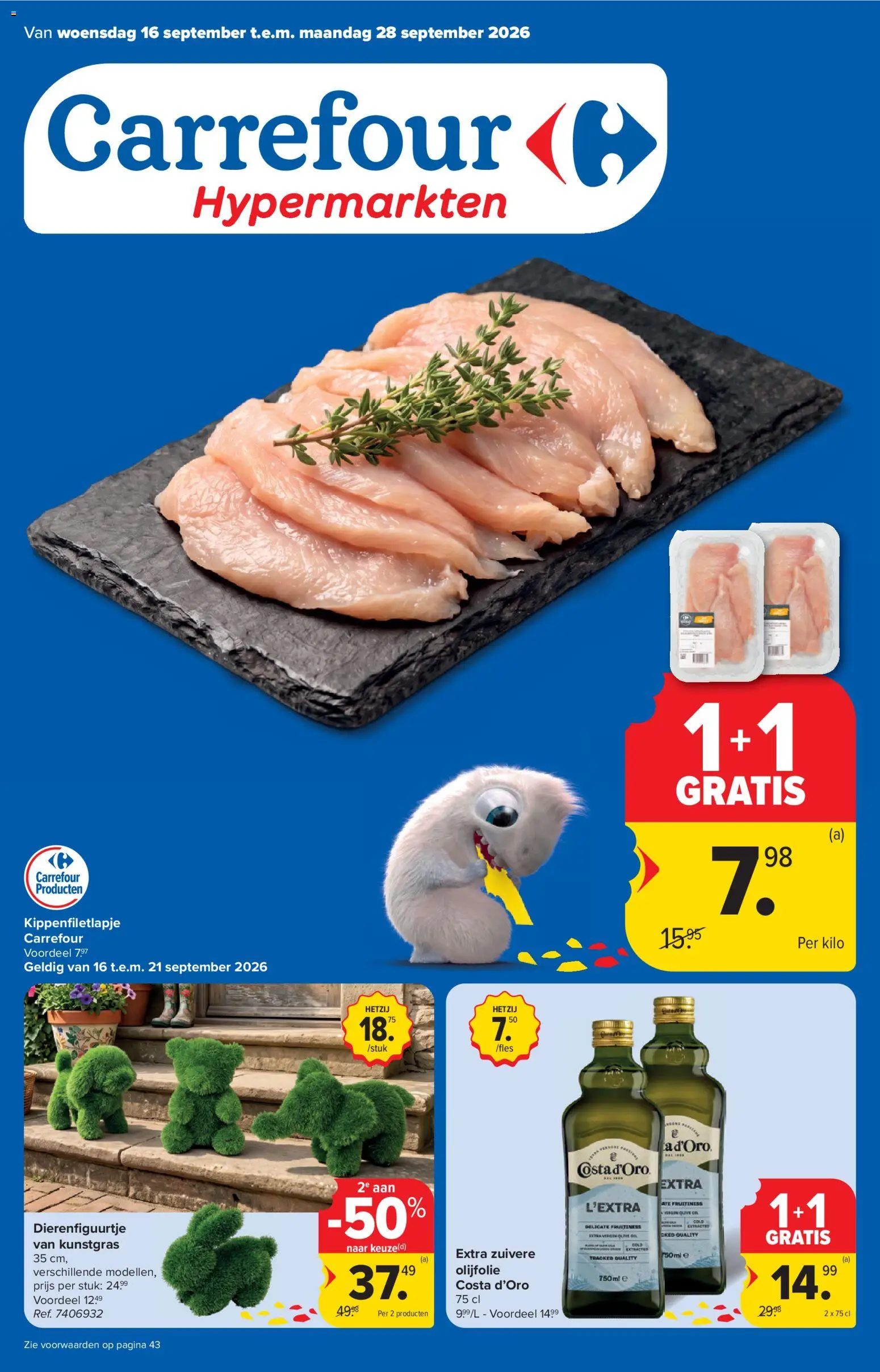 Carrefour folder week 38 - page 1- valid from 16/09/2026