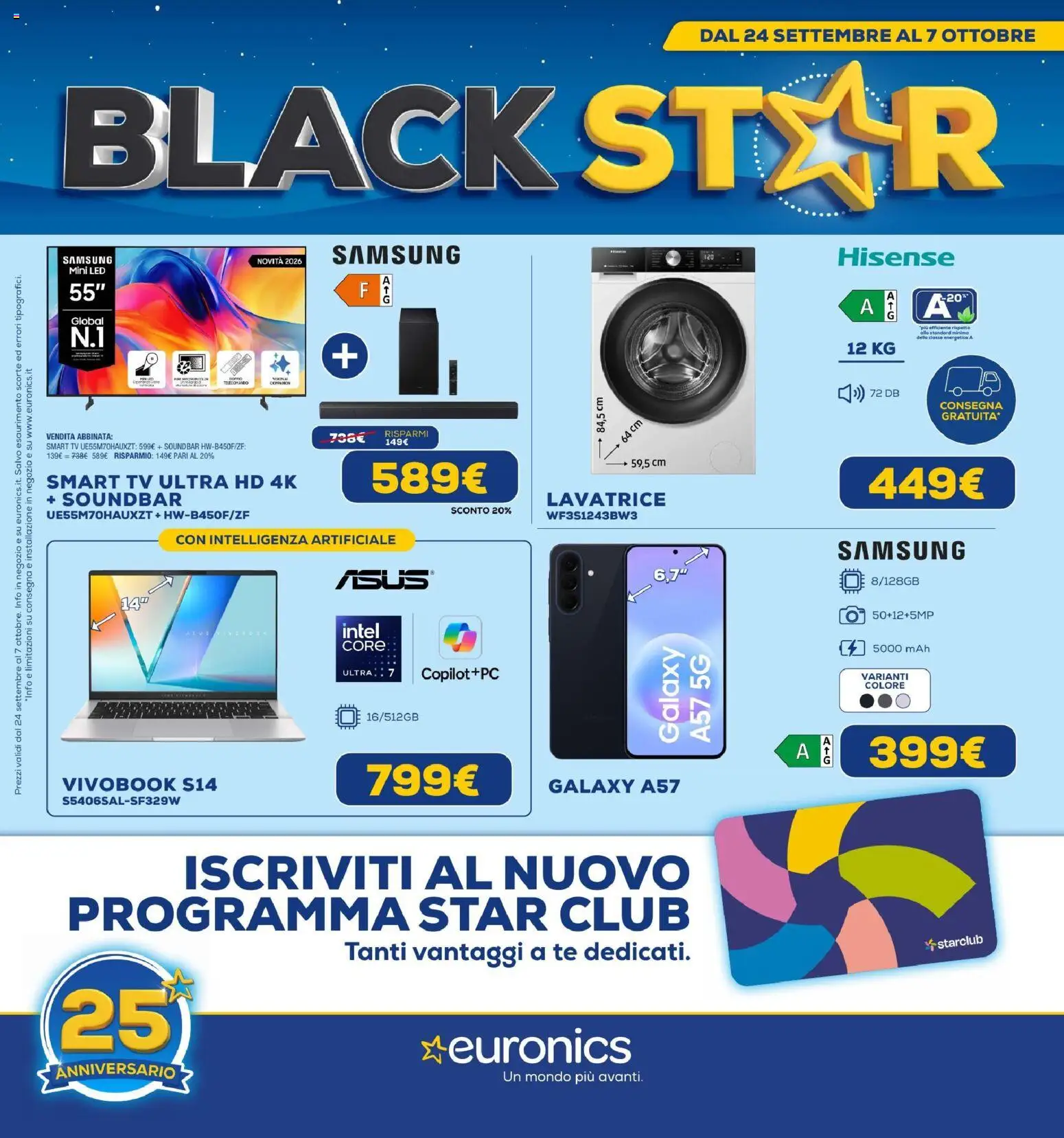 Euronics volantino - pagina 1 - valido dal 24/09/2026