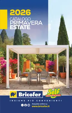 Anteprima Bricofer volantino Primavera Estate valida dal 14/04/2026