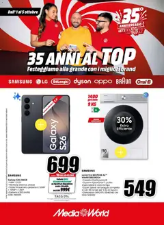 Anteprima Media World volantino valida dal 01/10/2026