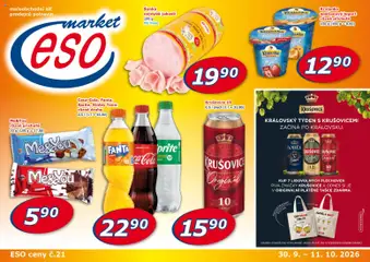 Náhled Eso market leták platný od 30.09.2026