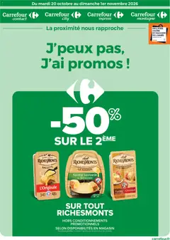Aperçu Carrefour City catalogue valable à partir du 20/10/2026