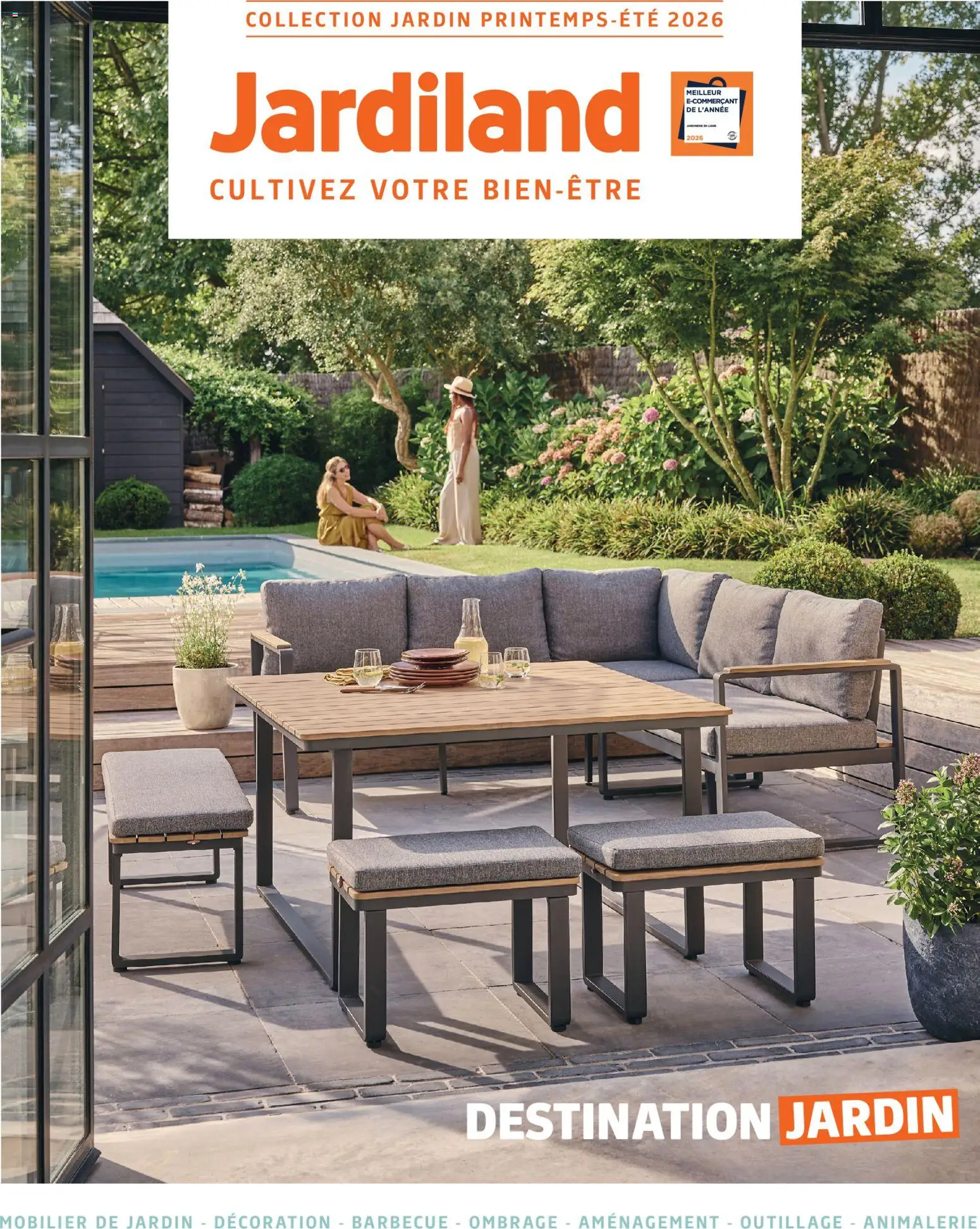 Jardiland catalogue printemps - été - page 1 - valable à partir du 27/02/2026
