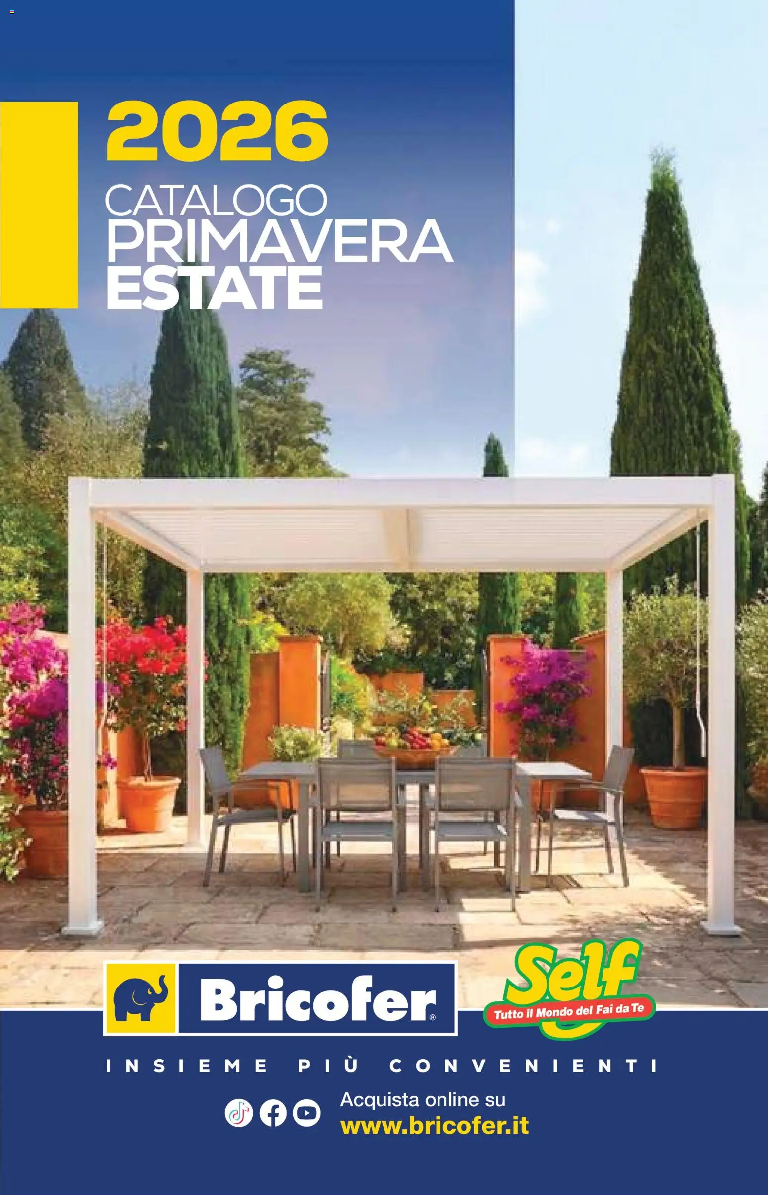 Bricofer volantino Primavera Estate - pagina 1 - valido dal 14/04/2026