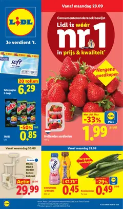 Lidl folder week 40 geldig vanaf 28-09-2026