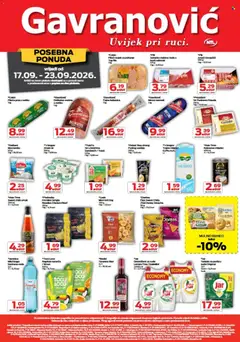 Gavranović katalog od 17.09.2026