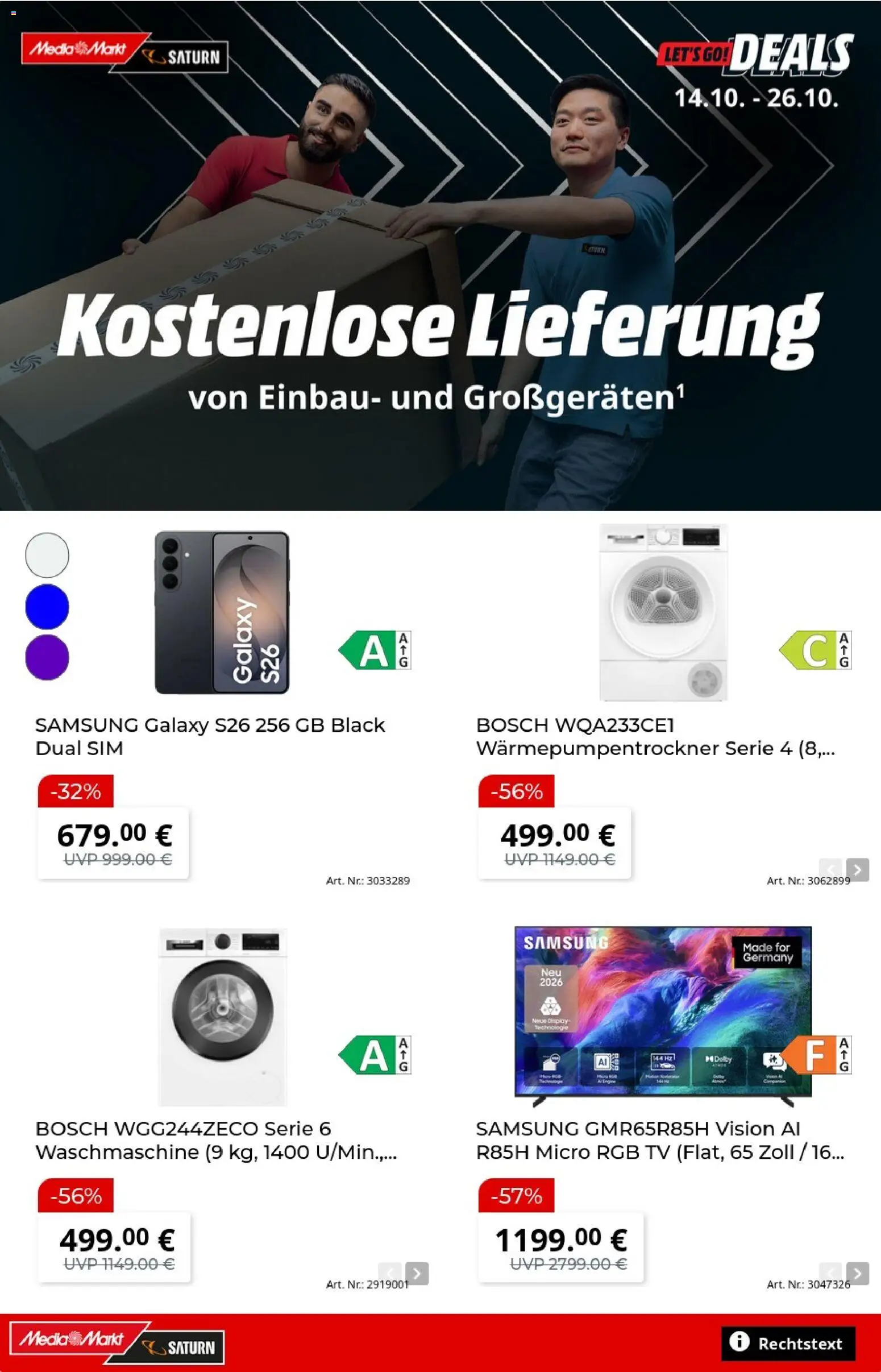 Media Markt Prospekt - Seite 1 - gültig ab 14.10.2026