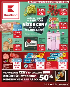 Előnézet Kaufland SK akciós újság érvényes 2026.10.15.-tól