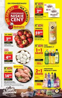 Podgląd Biedronka gazetka od poniedziałku ważny od 28.09.2026