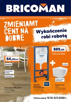 Podgląd Bricoman gazetka ważny od 12.10.2026