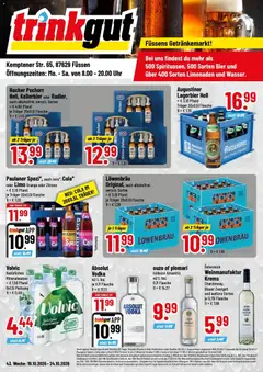 Vorschau Trinkgut Prospekt gültig ab 19.10.2026