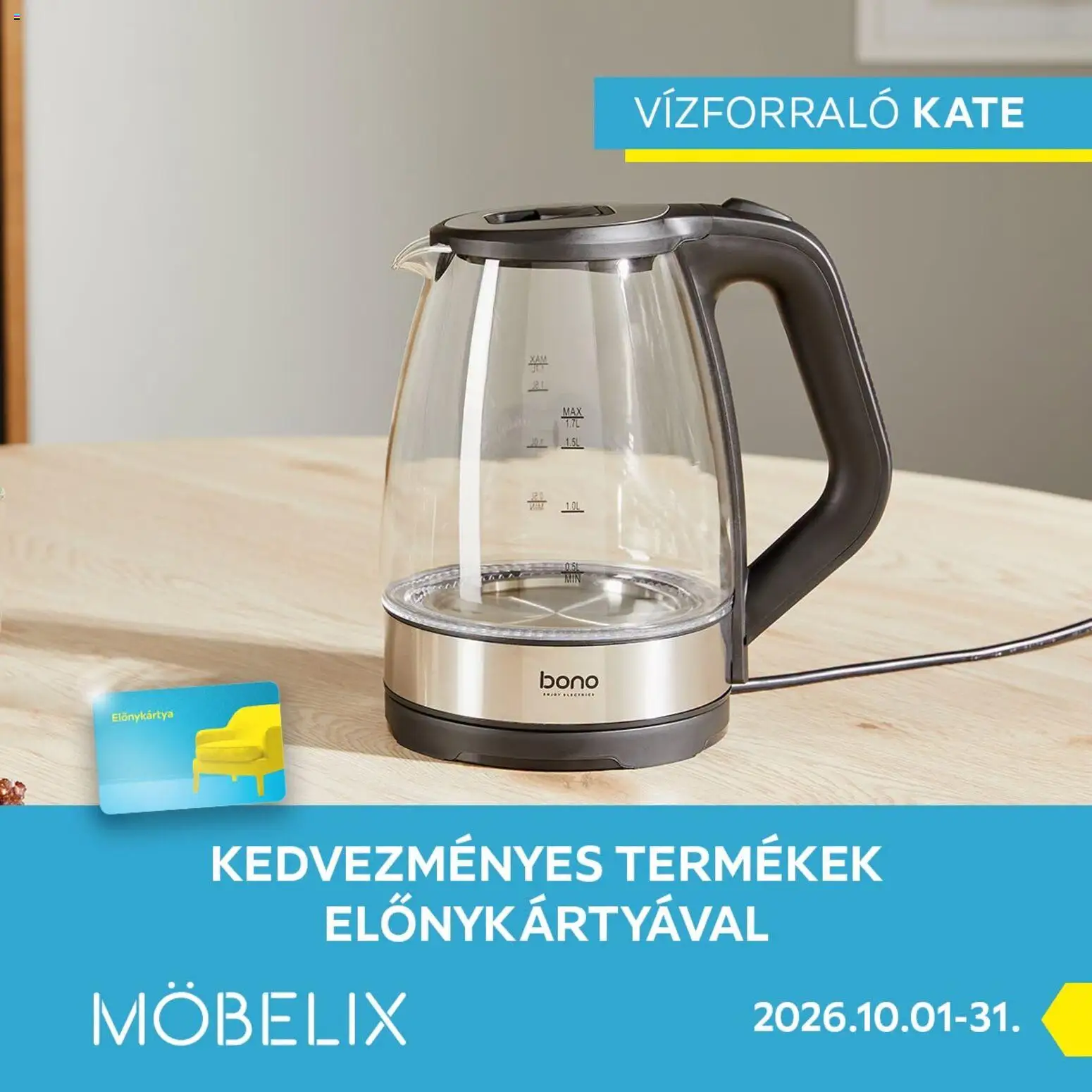 Möbelix akciós újság - 1oldal - érvényes 2026.10.01.-tól
