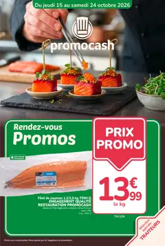 Aperçu Promocash catalogue valable à partir du 15/10/2026