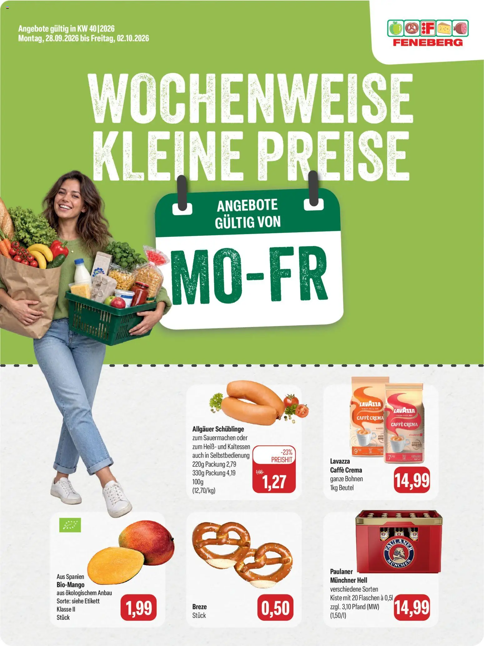 Feneberg Angebote - Seite 1 - gültig ab 28.09.2026