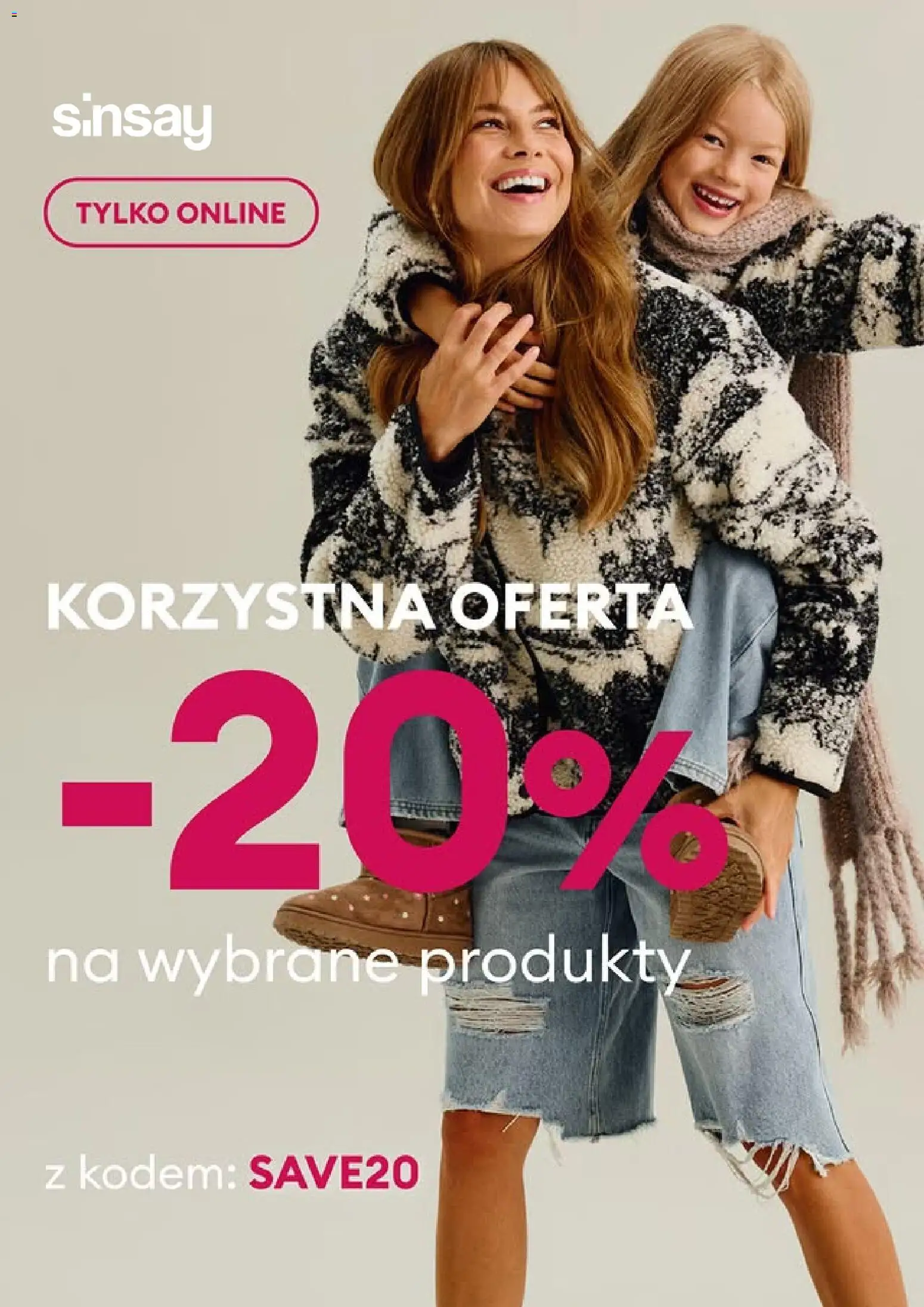 Sinsay gazetka - strona 1- ważny od 24.10.2026