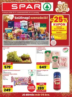 Előnézet Spar akciós újság érvényes 2026.09.17.-tól