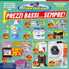 Anteprima RisparmioCasa volantino valida dal 24/10/2026