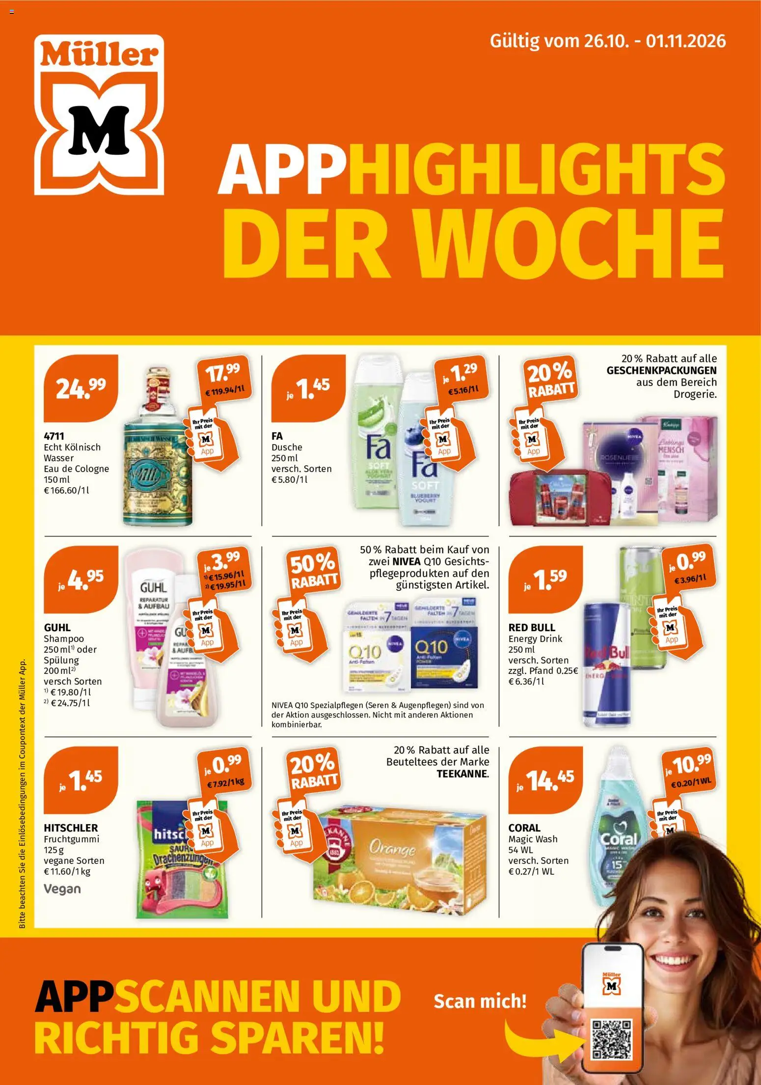 Müller Flugblatt - page 1- valid from 26.10.2026